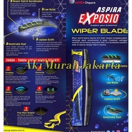 Promo WIPER ASPIRA EXPOSIO BLADE HYBRID GRAPHITE 14-16-18 20 21 22 24 26
