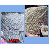 3ply and 4ply Undyed Cotton Yarn single pull