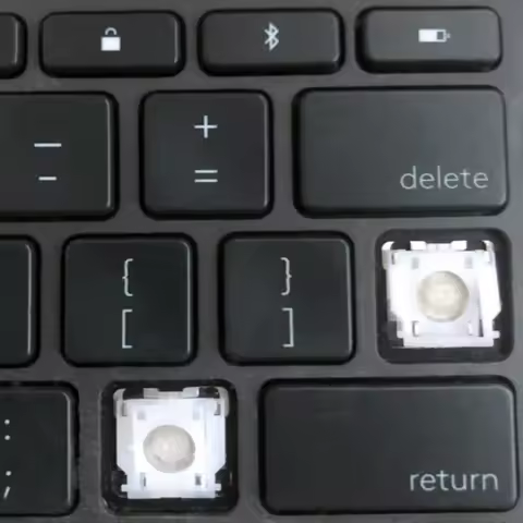 Replacement Keycap Key cap &Scissor Clip&Hinge For Logitech Slim Folio Keys Keyboard English
