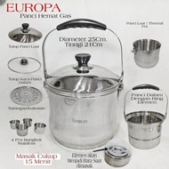 grosir Europa Pot Panci Ajaib Hemat Gas / Panci Magic Cooker Stainless