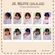 Jungkook_BTS Wlive (24.5.23) Fanmade Photocards