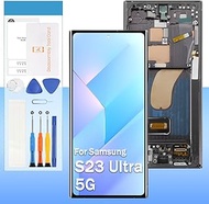 OLED for Samsung Galaxy S23 Ultra Screen Replacement SM-S918B SM-S918U SM-S918U1 SM-S918W, SM-S918N,