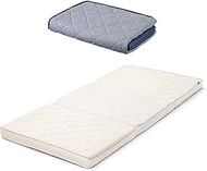 Iris Ohyama HBC90-S Airy Mattress, Hybrid (Replacement Cover Included) Lumbar Stiffness, Reversible 