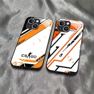 Wallpaper Tempered glass case iPhone15/14promax 13/12/11pro max xs xr xsm 8p/7p High quality glass c