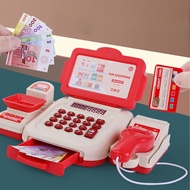 Mainan Perempuan Lelaki Toy Kids Untuk Supermarket Play Pretend Set Cashier Casher Cash Register Edu