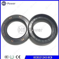 2PCS Automatic Transmission Oil Pump Seal 0C8 (TR-80SD) 11-up 0C8321243 95832124300 For VW AUDI 42x6