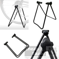 Premium 29 MTB Service Repair Stand - Portable Bicycle Bike Repair Stand Triangle Rack Display Side 