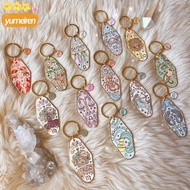 YUMEIREN 12 Constellation Keychain, Taurus Gemini Cancer Scorpio Sagittarius Capricorn Zodiac Sign K
