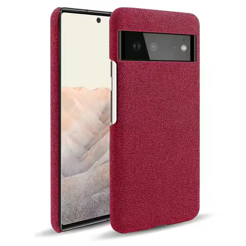 For Google Pixel 6 Case for Google Pixel 6 Pro 5 Cover Soft Premium Fabric and Anti-Slip Grip Case f