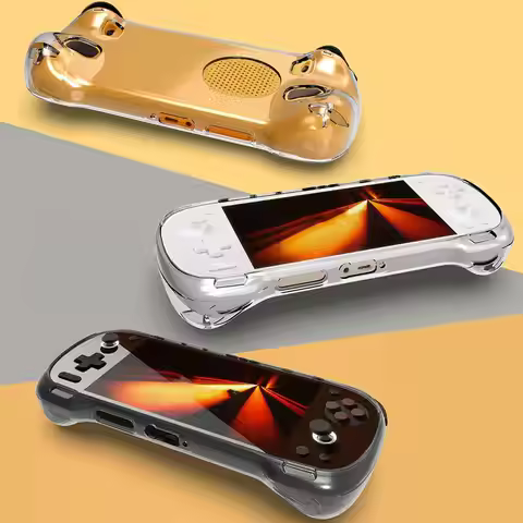 For AYANEO KONKR Pocket FIT Protective Case Transparent TPU Soft Shell for Enhanced Grip Cover Game 