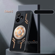 Tanpaile-cho Realme Neo7 SE trường hợp cho Realme Neo7 Turbo đồng kim loại vỏ làm mát chống sốc chơi