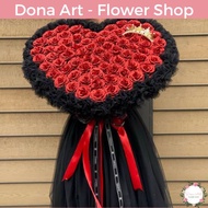 BÓ hoa sáp thơm vĩnh cửu DONA ART BL01 QUÀ TẶNG 20/10 20/11 14/2 8/3 sinh nhật lưu niệm