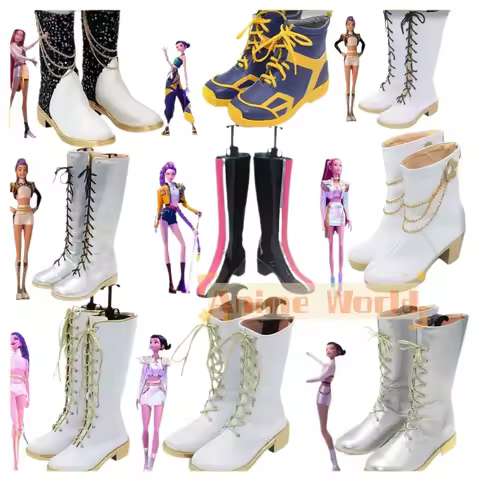 Children Adult Boys Girls Kids Anime Rumi Mira Zoey PU Shoes Cosplay Boots Halloween Carnival Party