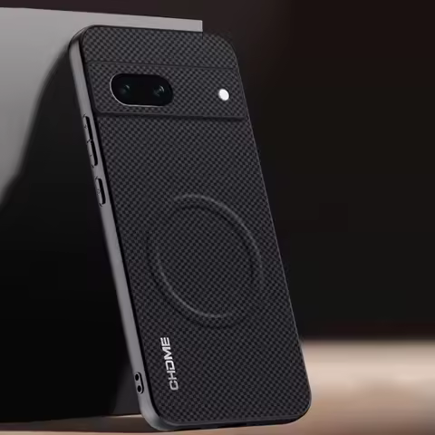 For Google Pixel 8A Case Luxury Car Magnetic Holder Phone Case For Google Pixel 8A 5G Pixel8A TPU Si
