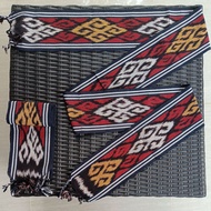 Special Shall Woven Fabric With Kalimantan Dayak Motif (ORDER 15 FREE 1pcs)