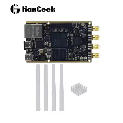 HamGeek 7020-SDR AD9363 Professional Development Board Onboard Power Amplifier with Heat Sink for Pl