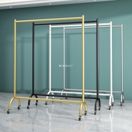 Shelf Hanger Clothes Rail Women's Clothing Mobile Clothing Store Thickened Live Display Rack Gantry 