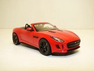 【送料無料】ホビー　模型車　車　レーシングカー ジャガーカブリオレjaguar ftype v8s cabriolet rouge 143