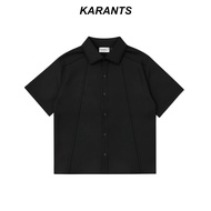 Karants Form Boxy Plain Shirt Premium Wrinkle-Resistant Cold Cotton - KR372