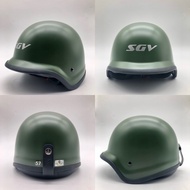 Hot spot SGV WIRA HELMET 57CM SIRIM CERTIFIED HELMET SETENGAH SGV WIRA