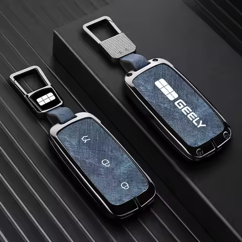 Alloy Car Key Case for Geely EX5 Starray EM-i Galaxy L6 Cityray Starry 8 E5 L7 EMI NO.1 Proton E.MAS