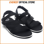 Giày sandal nam quai ngang thời trang Everest (Đen) A705