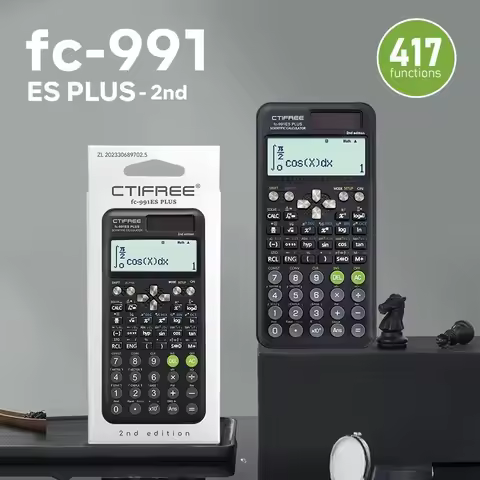 FX-991 ES PLUS 2AND Function Calculator Scientific Calculator Matrix Complex Solution Equation Porta