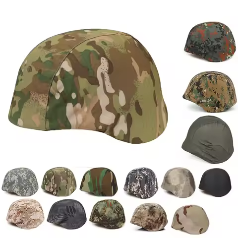 M88 Helmet Cover High-Strength Military Camouflage Paintball Multicam Green M88 Helmet Protective Co