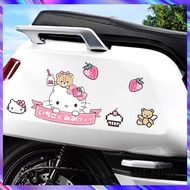 HL Decorate motorcycle cartoon stickers kitty cat cute cat stickers hello kitty motorcycle stickers 