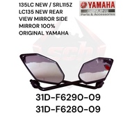 Yamaha SRL115 Side Mirror Set - 31D-F6280-09 / 31D-F6290-09 (100% Original)