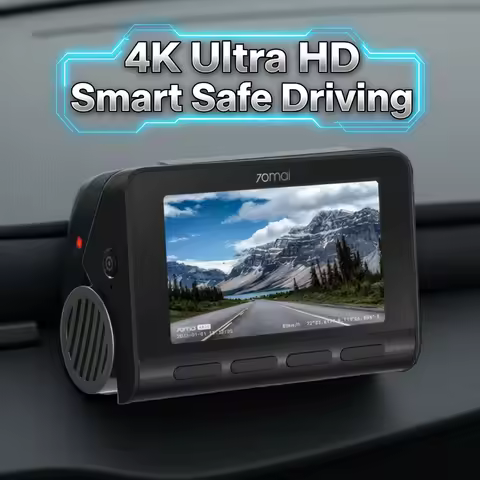 New 70mai 4K Dash Cam A810S HDR Supercapacitor 4G LTE Wi-Fi 6 Voice Control GPS ADAS 70mai A810S Upg