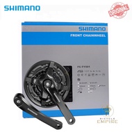 Crank Triple Gear Shimano TY501 42 34 24 T 3 Speed Bicycle Empire Crank Basikal