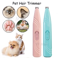 Electric Pet Clippers Cats Dog Foot Hair Trimmer Pet Paw Hair Clipper Shaver Grooming Machine