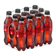 Coca Cola โค้ก น้ำอัดลม สูตรไม่มีน้ำตาล ขนาด 330 มล. แพ็ค 12 ขวด