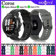 beiziye Original Sport Silicone Strap Coros Apex 2 Pro Smart Watch Replacement band bracelet Coros A