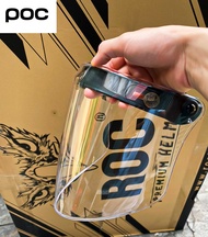 Kính Trong FLAT ROYAL gắn nón bảo hiểm 3/4 ( gắn được dòng ANDES BULLDOG ROC ROYAL ASIA FIFA...)