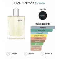 Original 💯 H3rmes H24 EDT decant / sample / travel spray