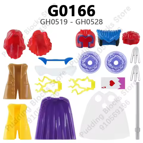 G0166 Building Blocks Action Figures GH0519 GH0520 GH0521 GH0522 GH0523 GH0524 GH0525 GH0526 GH0527 