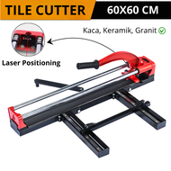 Potong Granit Manual Tile Cutter 60 CM Laser Alat potong kaca keramik granit