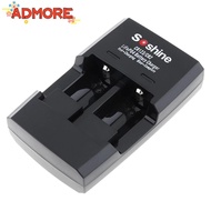 ADMORE Battery Charger 14250 CR123/CR2 Durable Dual Charger
