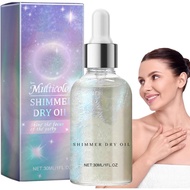 Orphic Shimmer Oil | 30mL Orphic Body Shimmer Oil | Waterproof Glowing Body Shimmer Dry Oil | Long L