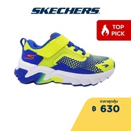 (Lazada Exclusive) Skechers สเก็ตเชอร์ส รองเท้าเด็กผู้ชาย รองเท้าผ้าใบ Boys Elite Sport Thread Shoes - 403960L-YLBL Machine Washable