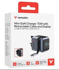 Verbatim Mini GaN Charger 70W #31866