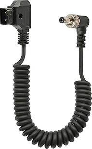 Chikoni D-Tap to Locking DC 5.5 2.5mm Monitor Power Cable Compatible with Atomos Ninja v Anton Bauer