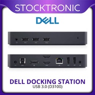 DELL DOCKING STATION D3100 - USB 3.0 - ULTRA HD 4K - FULL HD DISPLAY