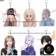New Winter AESPA AESPA Acrylic Double-Sided Keychain Student Gift