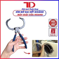 Bịt ổ bi vệ sinh Silicon và kìm mở đai siết gioăng máy giặt lồng ngang, Đầu che chắn nước vòng bi rử