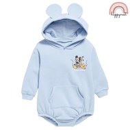 Baby Romper Onesie Bodysuit Hoodie Blue for Baby Boy AA154 0-24 Months