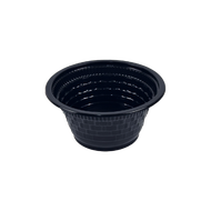 ชามพลาสติกดำ 550มล. แพ็ค 50ใบ Nextech #NT-52B
