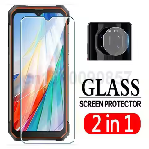 2.5D 9H Tempered Glass Screen Protector For Blackview BV8800 BL8800 Pro BV9200 With Soft Camera Lens